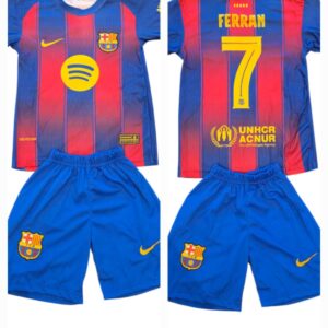 detský futbalový dres ferran barcelona